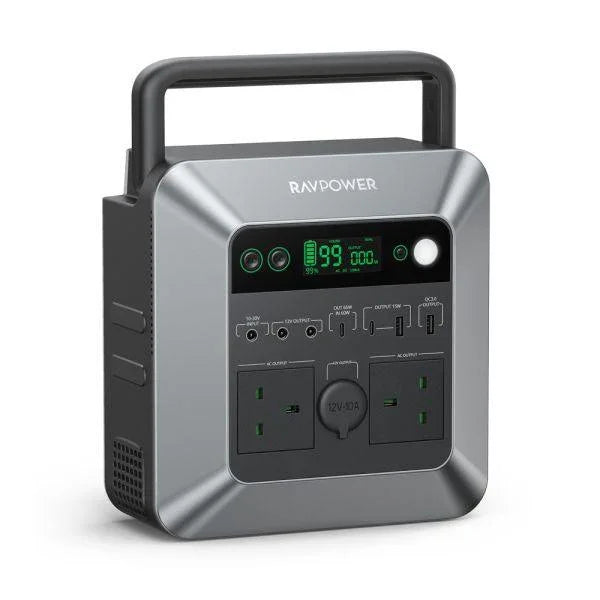 Ravpower 600W Power Station - Black - Tashqila Ravpower 600W Power Station - Black - Tashqila
